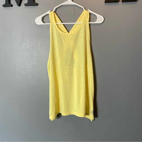Reebok Tops - Reebok Neon Yellow Racerback Les Mills Women's Supremium Tank Top size medium